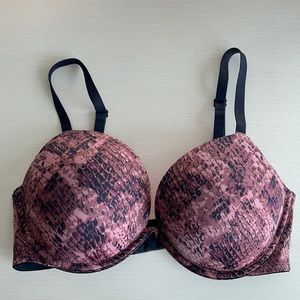 Victoria’s Secret PINK Snake Print Push-up Bra
